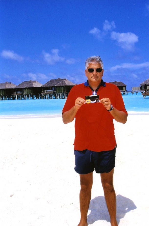 Tahir Hasanovic na dan pomracenja Sunca, Maldivi