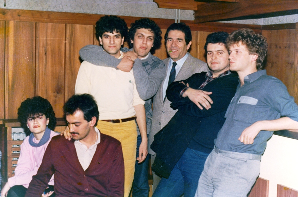 Savez studenata Beograda, Goran Gnus, prof dr Slobodan Unković, Zoran Todorović i Tahir Hasanović, 1985. godina