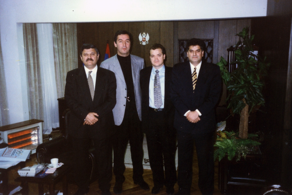 Tahir Hasanovic, Milo Djukanovic
