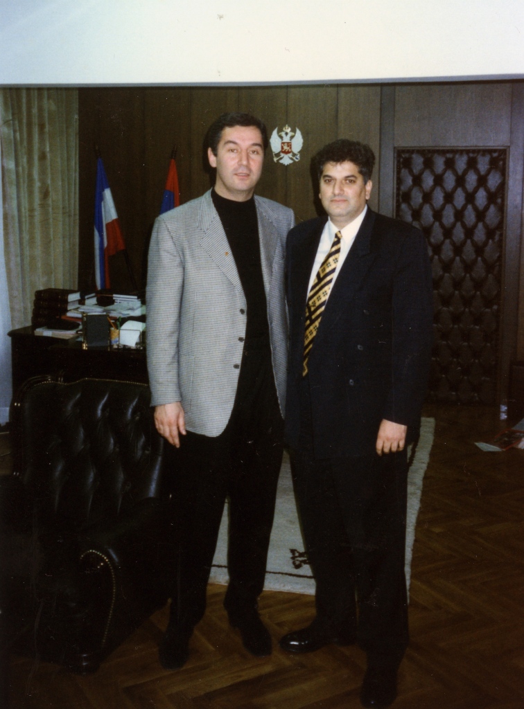 Tahir Hasanovic, Milo Djukanovic