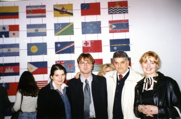 Milica i Željko Mitrović, Ivana Pejović i Tahir Hasanovic u Londonu