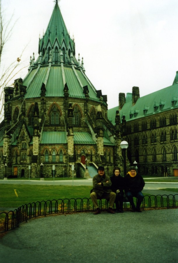 Rebeka Srbinović i Dušan Mihajlović u Otavi, Kanada