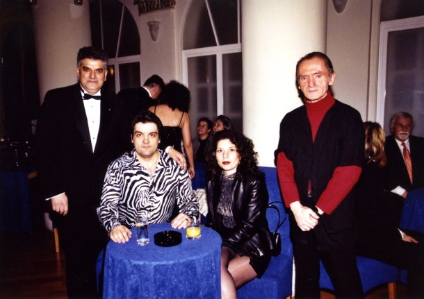 Slikar Kosta Bunuševac i operski pevač Nikola Mijailović