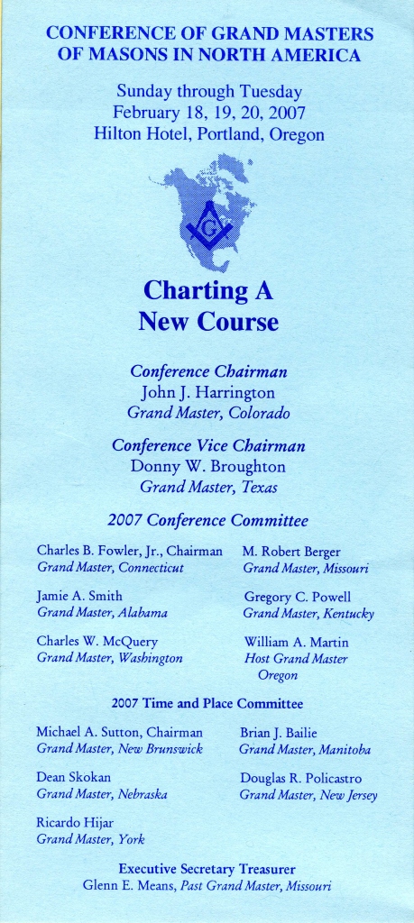 Svetski kongres Velikih Loža u Portlandu, Oregon, SAD, slika 5