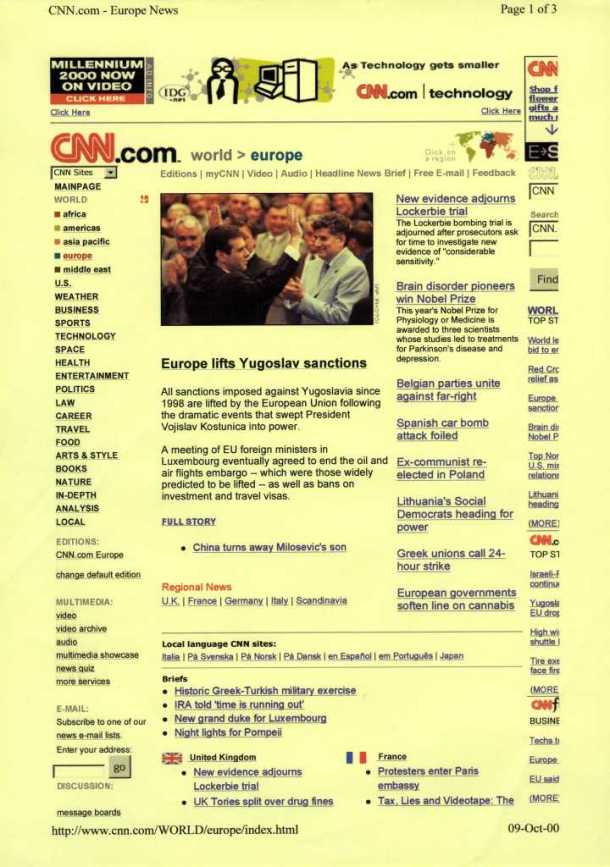 Tahir Hasanovic at Vojislav Kostunica presidency promotion