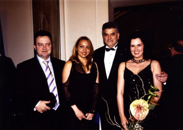 Tahir Hasanovic with Ivica Dacic